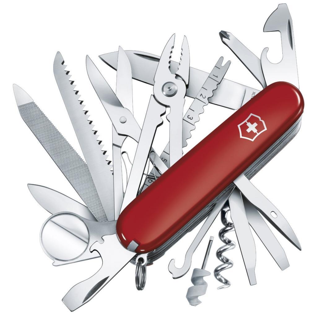 Туристический нож Victorinox SwissChamp красный (1.6795)