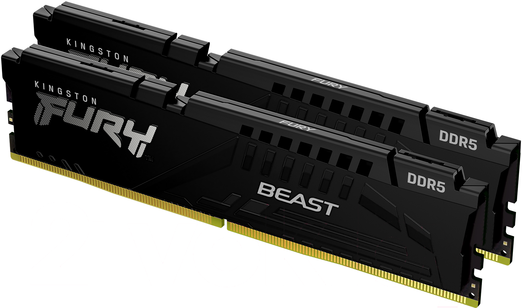 Оперативная память Kingston Fury Beast Black Expo 16Gb DDR5 (KF560C36BBEK2-16)