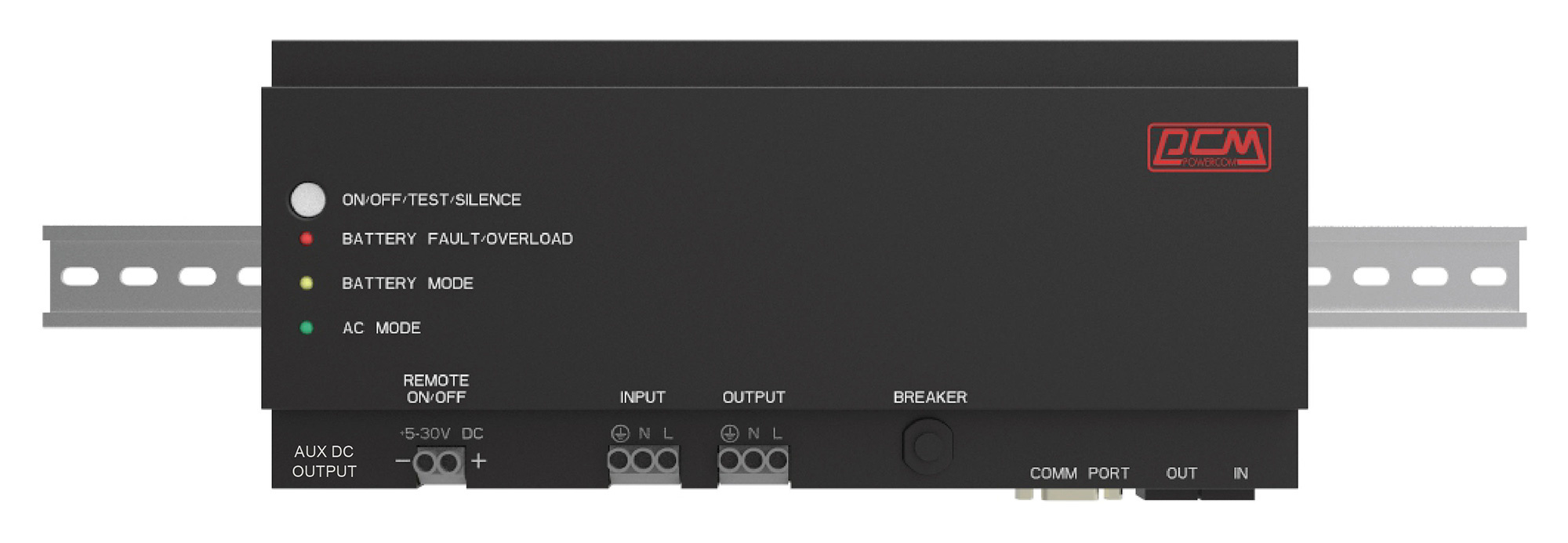 Источник бесперебойного питания Powercom DRU-850 Gen2 черный