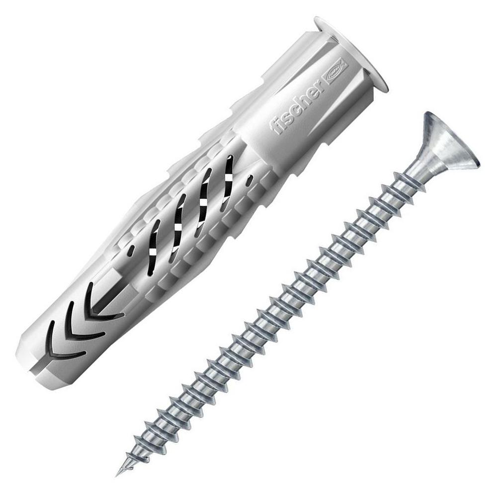 Дюбель Fischer UX 5x30 R с бортом с саморезом 10шт (503808)
