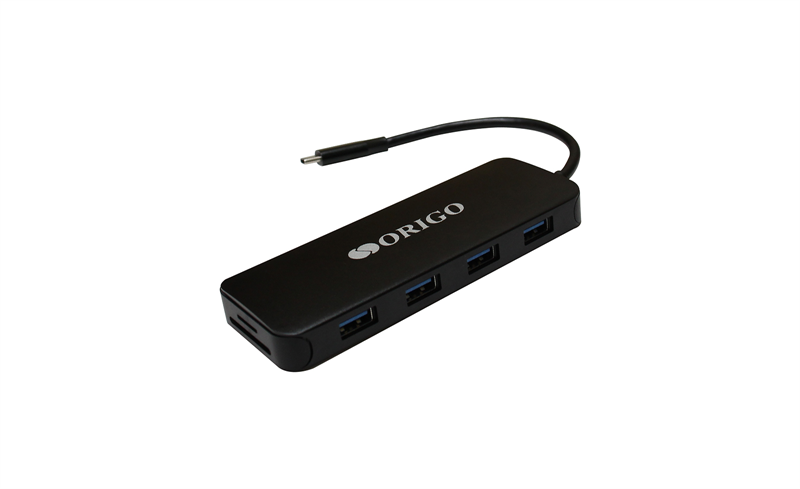 USB-хаб Origo OU3390SNPD черный (OU3390SNPD/B1)