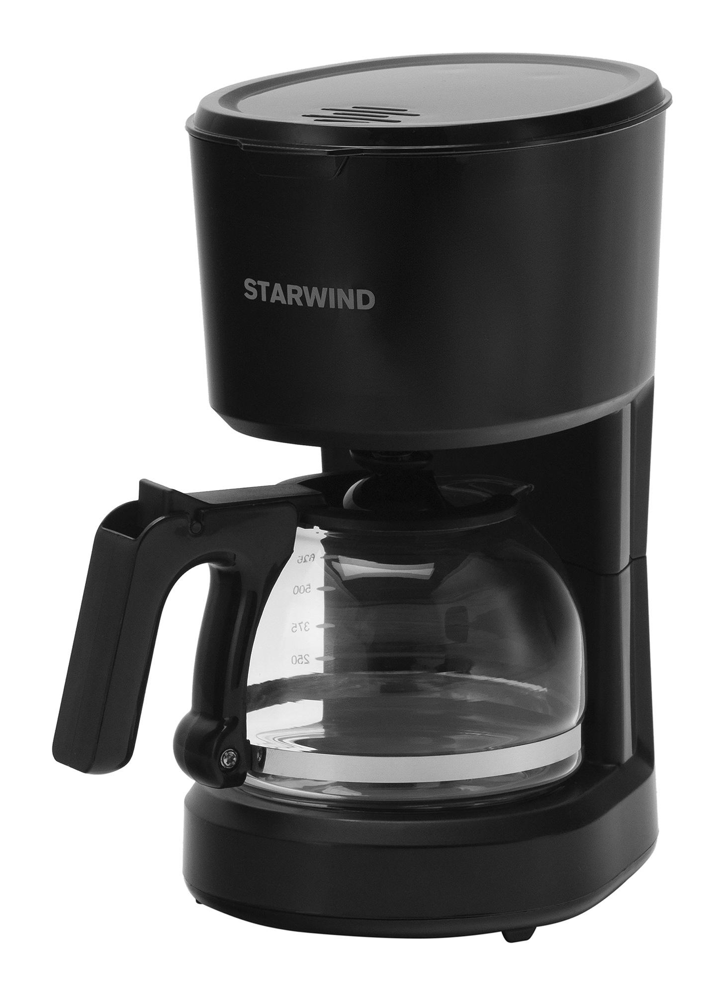 Кофеварка Starwind STD0610 черный