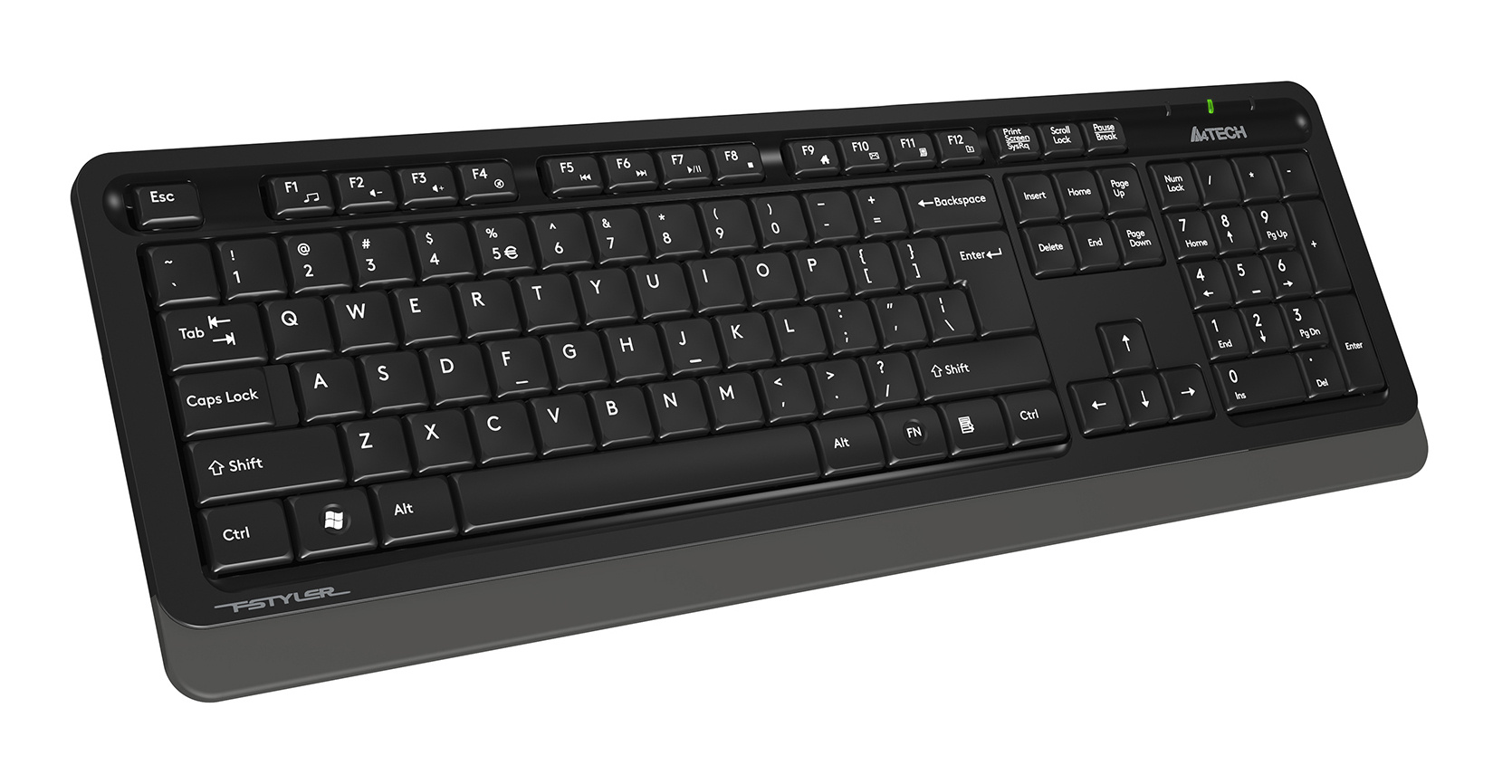 Набор периферии A4Tech Fstyler FG1010S черный/серый