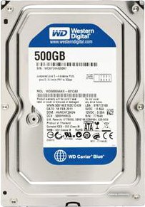 Жесткий диск WD 500GB WD5000AZLX