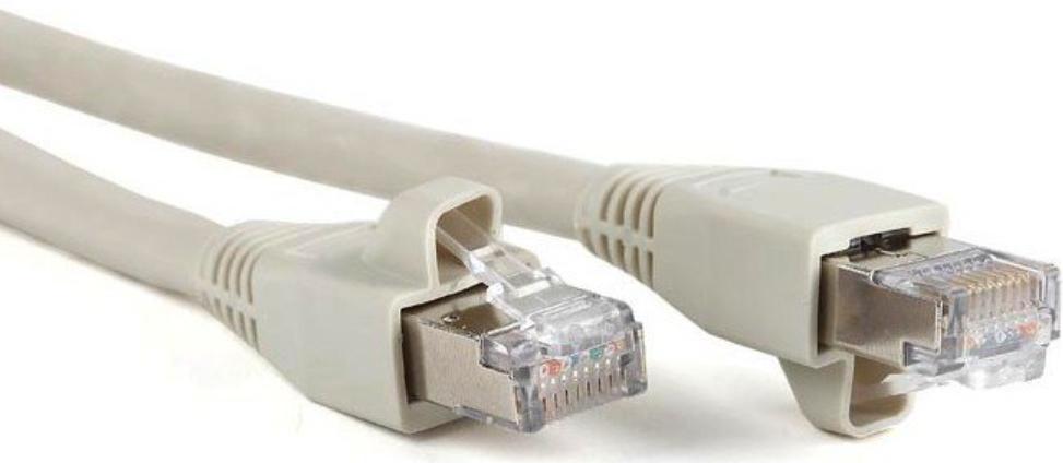 Патч-корд Hyperline PC-LPM-STP-RJ45-RJ45-C6a-3M-LSZH-GY