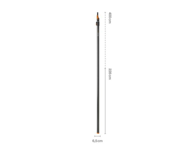 Черенок телескопический большой QuikFit FISKARS (Длина 228 - 400 см)