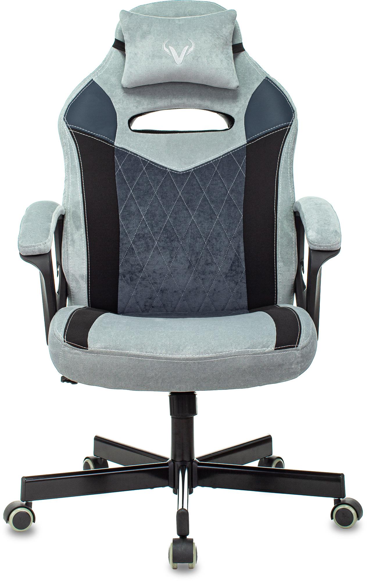 Геймерское кресло Бюрократ Viking 6 Knight BL Fabric голубой