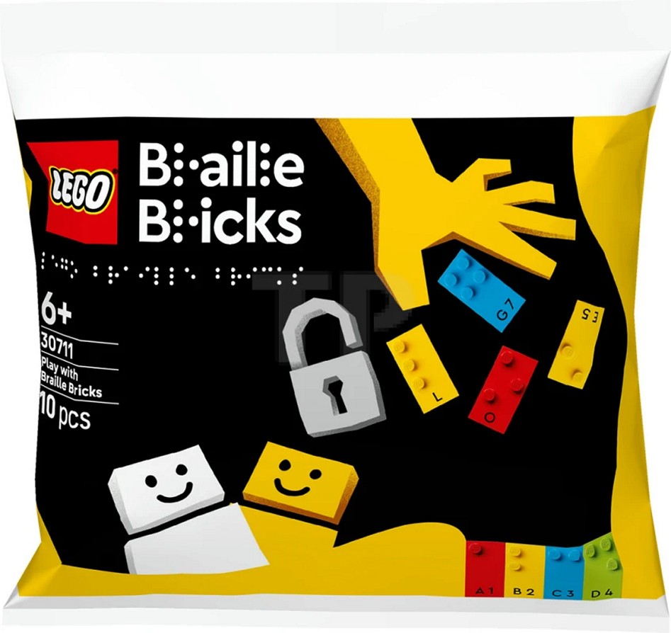Конструктор Lego Braille Bricks Игра с кубиками Брайля (30711)