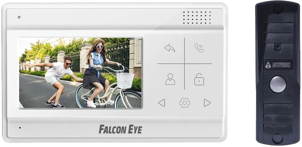 Комплект видеодомофона Falcon Eye Vela + AVP-505 PAL темно-серый (00-00294521)