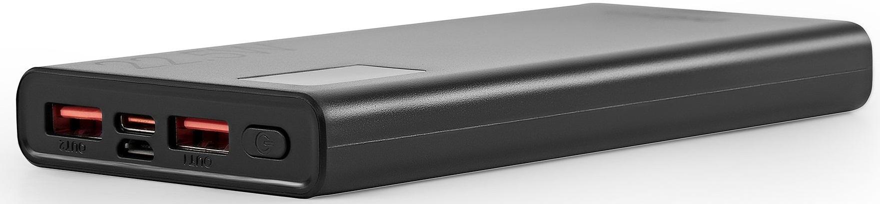 Портативное зарядное устройство Digma DGPF10A черный (DGPF10A22PBK)