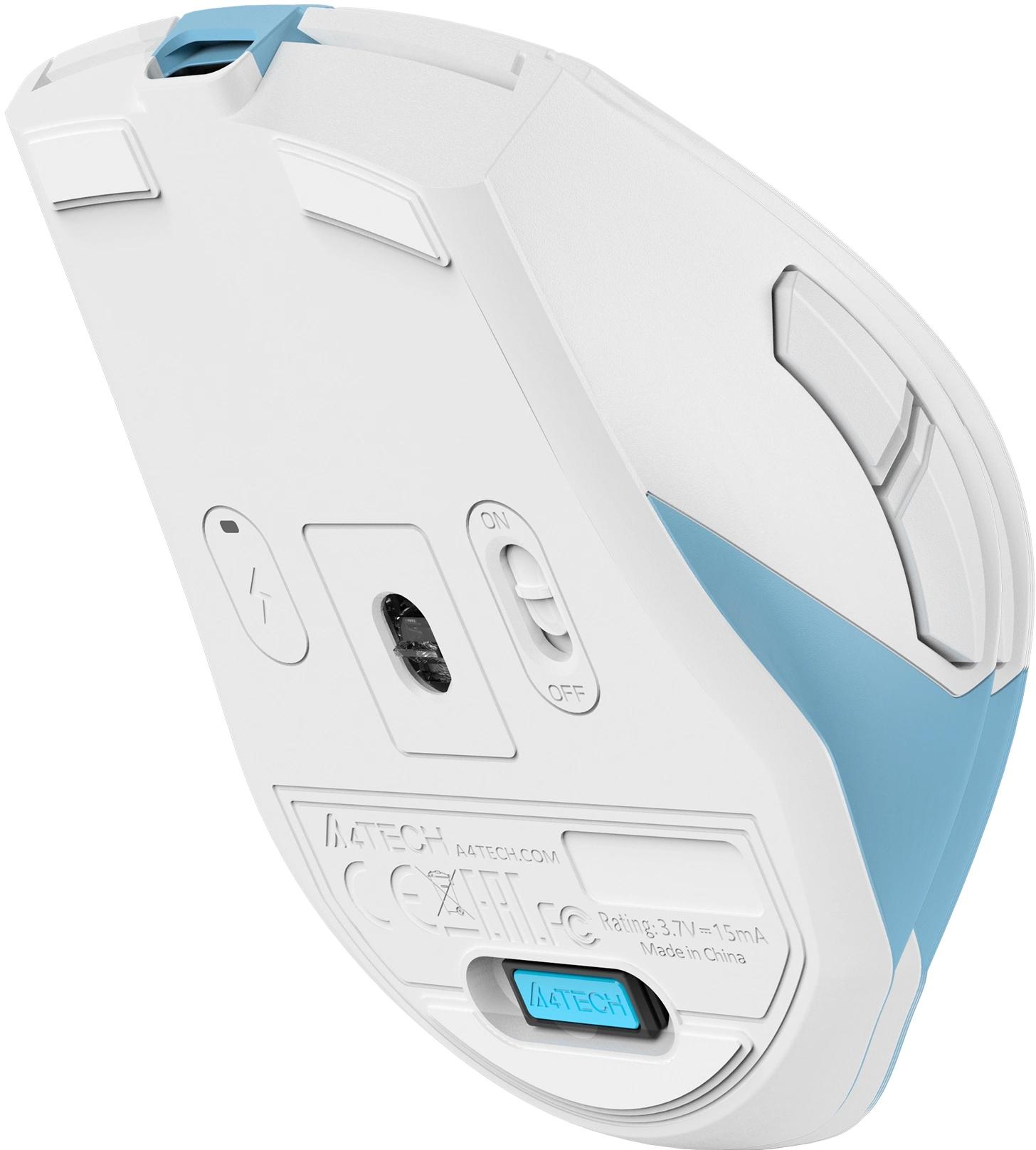 Мышь A4Tech Fstyler FG45CS Air 2 Icy Blue