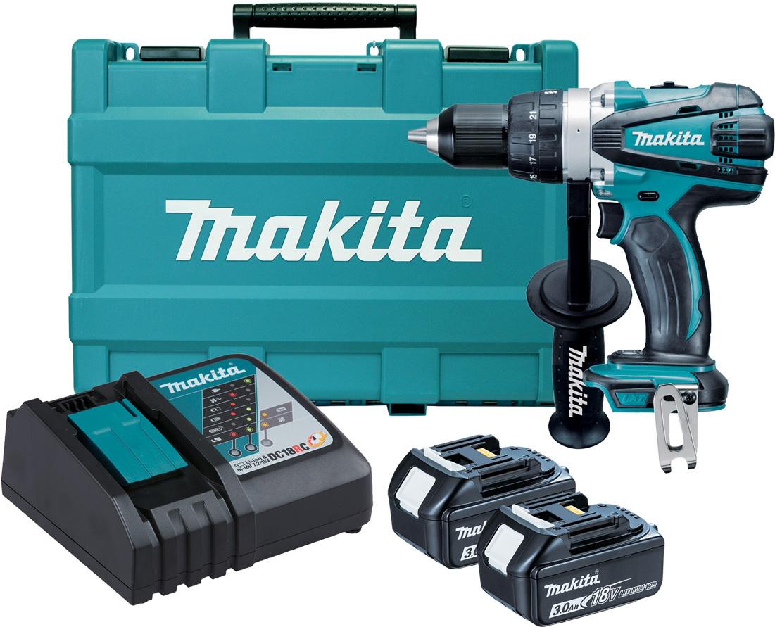 Дрель-шуруповерт Makita DDF458RFE