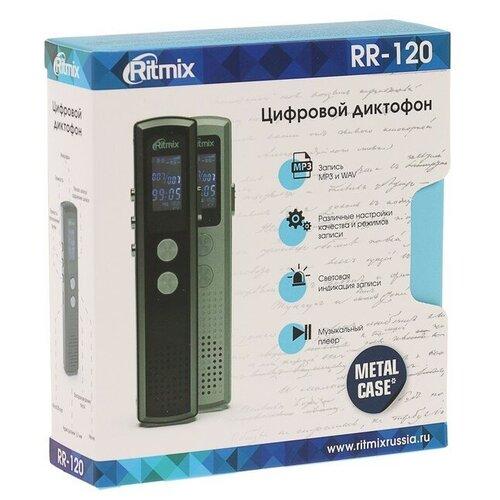 Диктофон Ritmix RR-120 4GB черный
