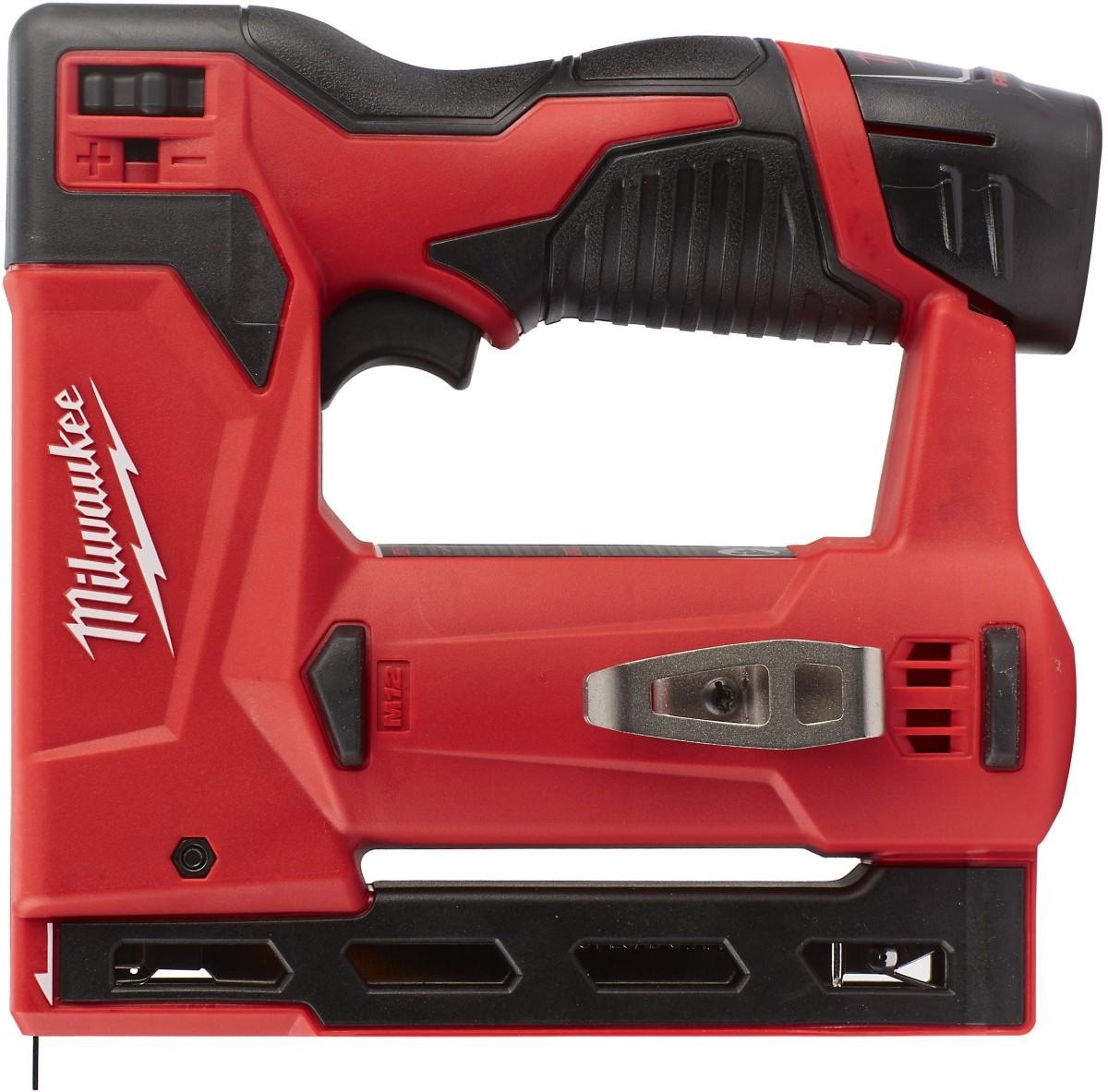 Аккумуляторный степлер Milwaukee M12 BST-0 (4933459635)