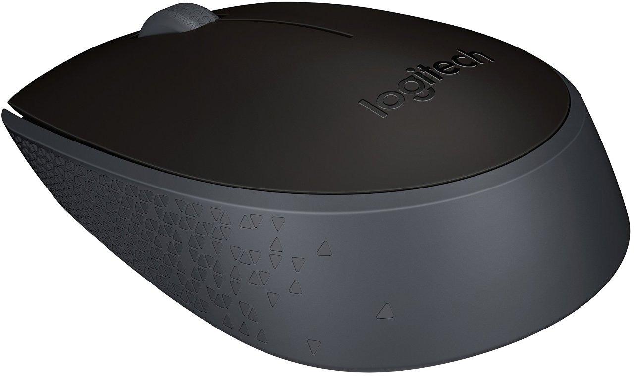 Мышь Logitech Wireless Mouse M171 черный/серый (910-004424)