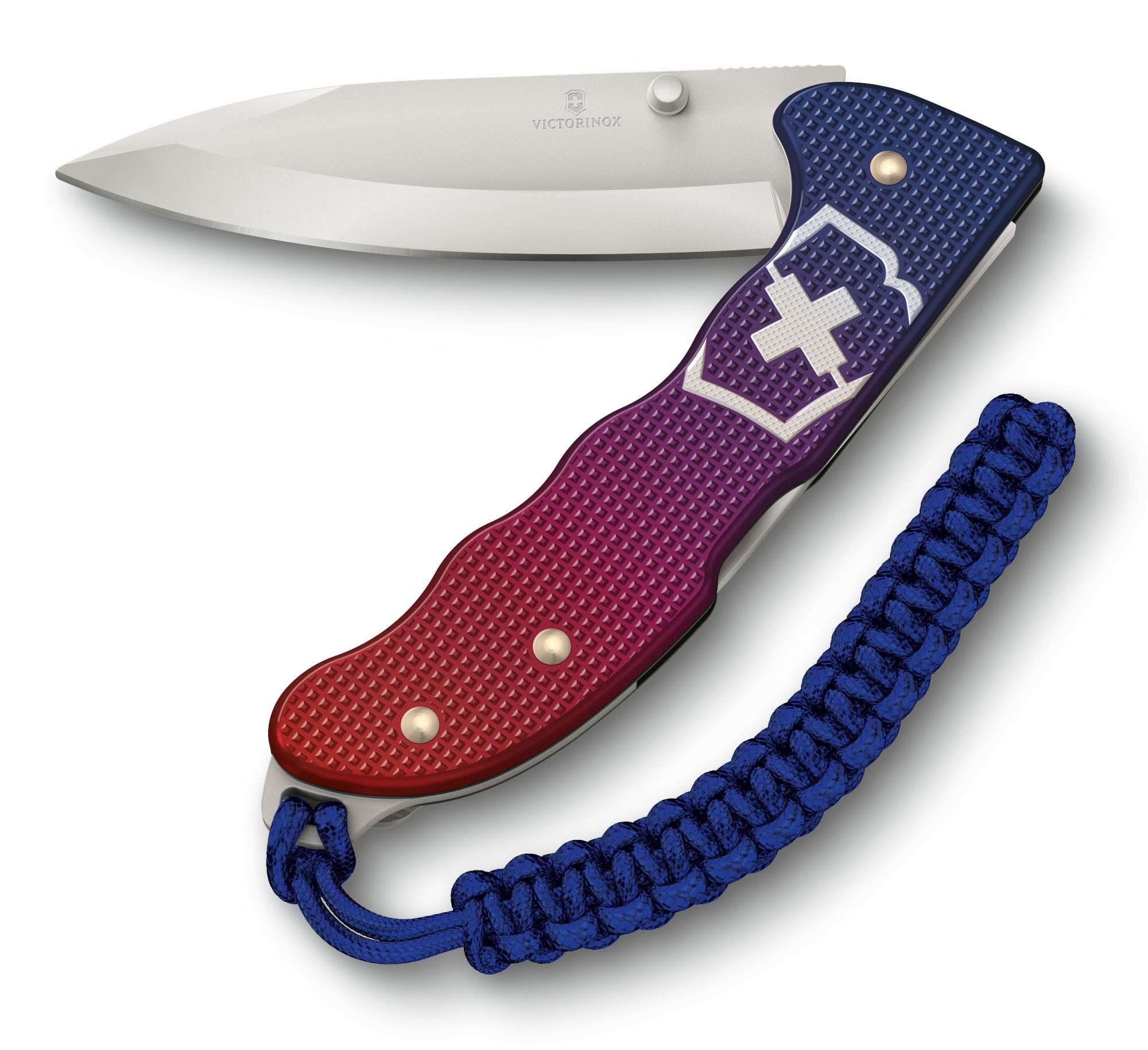 Туристический нож Victorinox Evoke Alox синий/красный (0.9415.D221)
