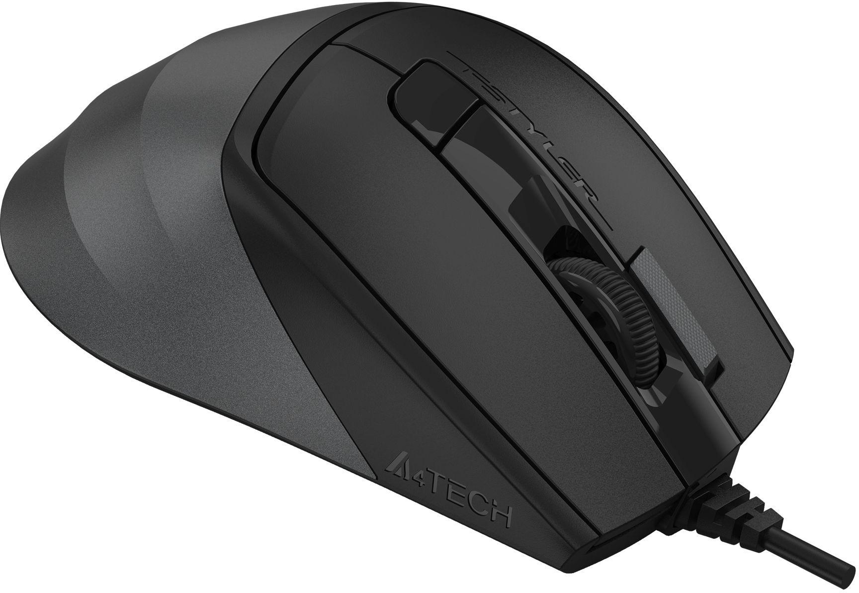 Мышь A4Tech Fstyler FM45S Air серый/Stone Grey