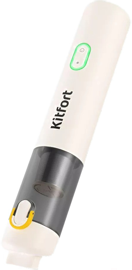 Пылесос Kitfort КТ-5199 белый/серый