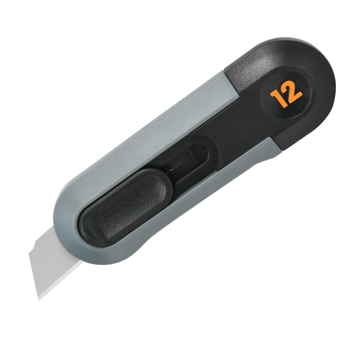 Нож строительный Deli Home Series Black (HT4007)