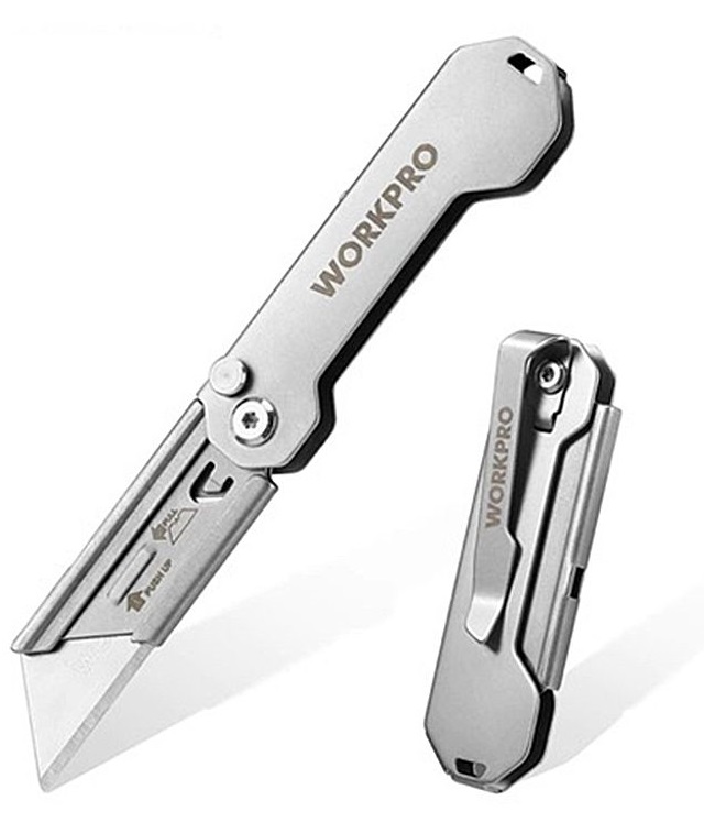 Нож строительный WorkPro WP211016