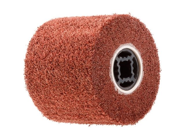 Щетка нейлоновая 120х100 мм P80 WORTEX для WS 1012 S (диаметр 120 мм, ширина 100 мм, посадочный диаметр 19 мм, зерн. 80)