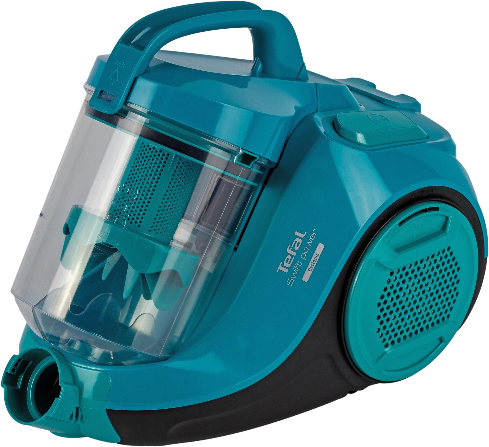 Пылесос Tefal TW2922EA бирюзовый/черный