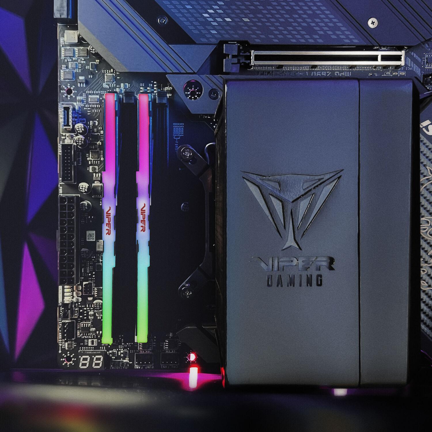 Оперативная память Patriot Viper Venom RGB 2x16GB DDR5 7400MHz (PVVR532G740C36K)