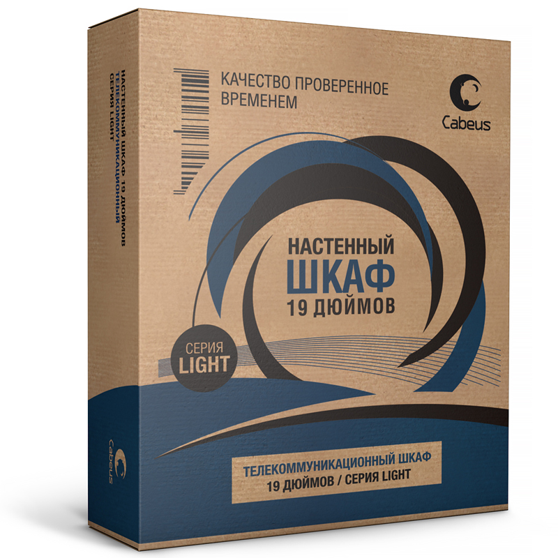 Шкаф телекоммуникационный Cabeus WSC-05D-6U55/45 серый