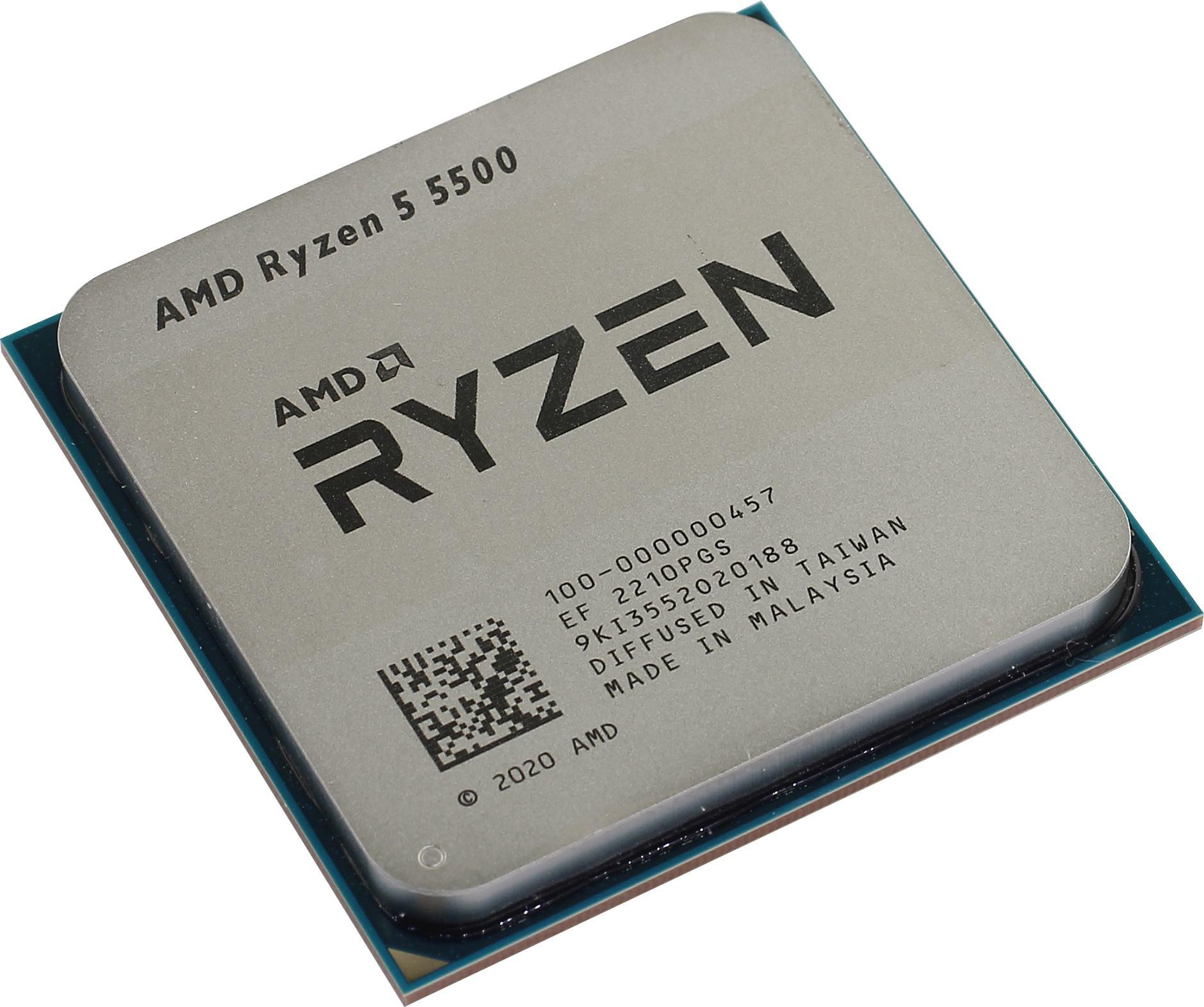 Процессор AMD Ryzen 5 5500 OEM