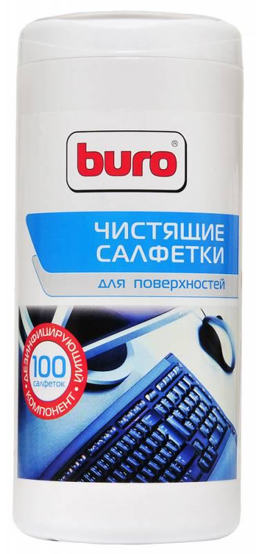 Салфетки для дисплеев Buro BU-Tsurface 100шт