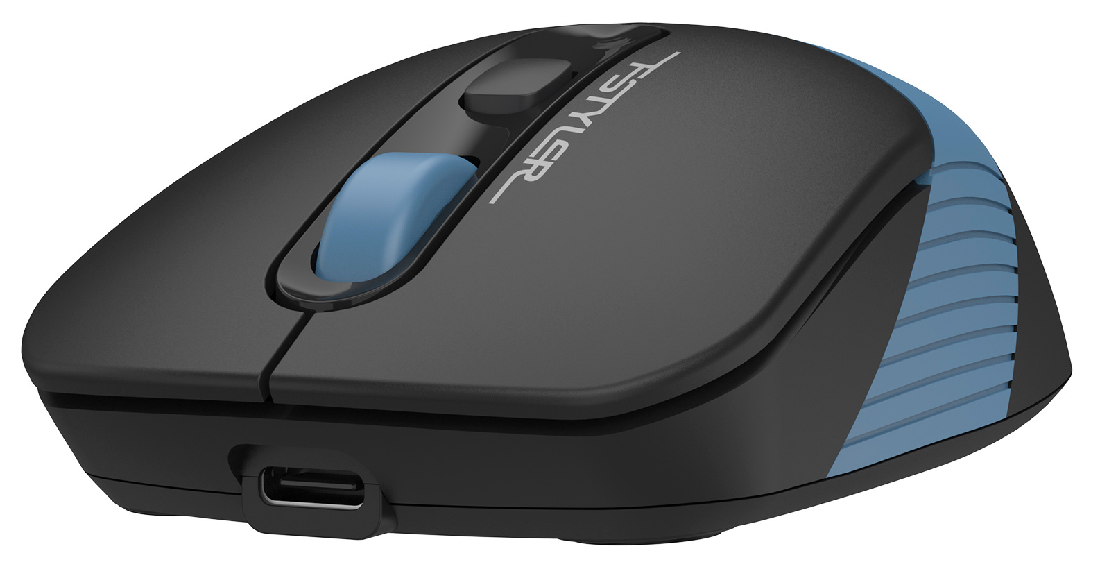 Мышь A4Tech Fstyler FB10C черный/синий