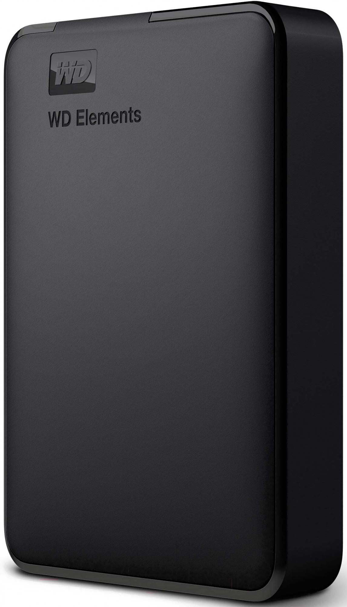 Внешний накопитель WD Elements Portable 5ТБ (WDBU6Y0050BBK-WESN)