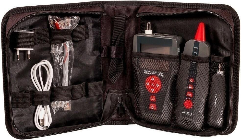 Тестер Lanmaster LAN-PRO-L/TPK-POE оранжевый