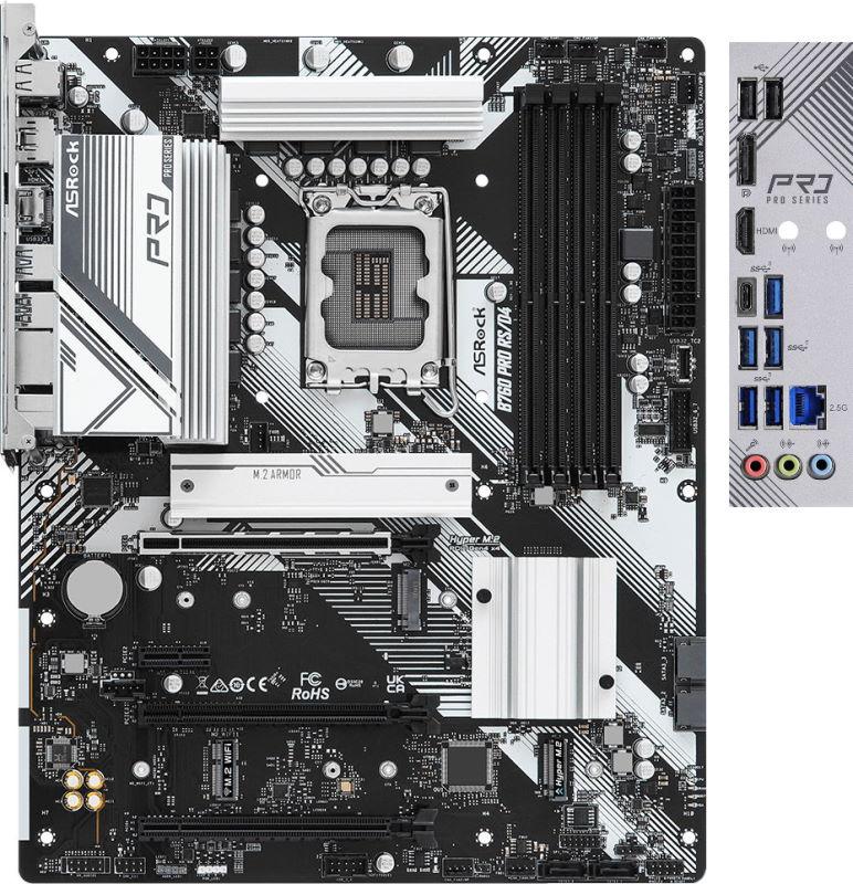 Материнская плата ASRock B760 Pro RS/D4 DDR4