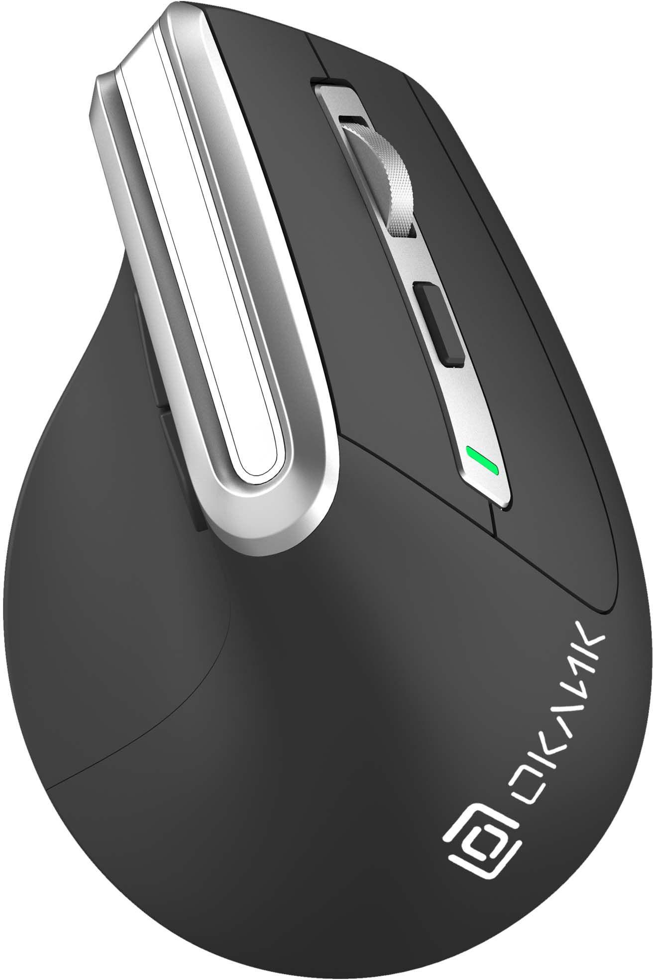 Мышь Oklick 991MW серый (1885263)