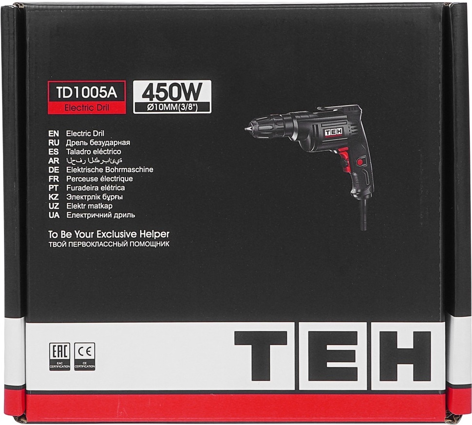 Дрель TEH TD1005A