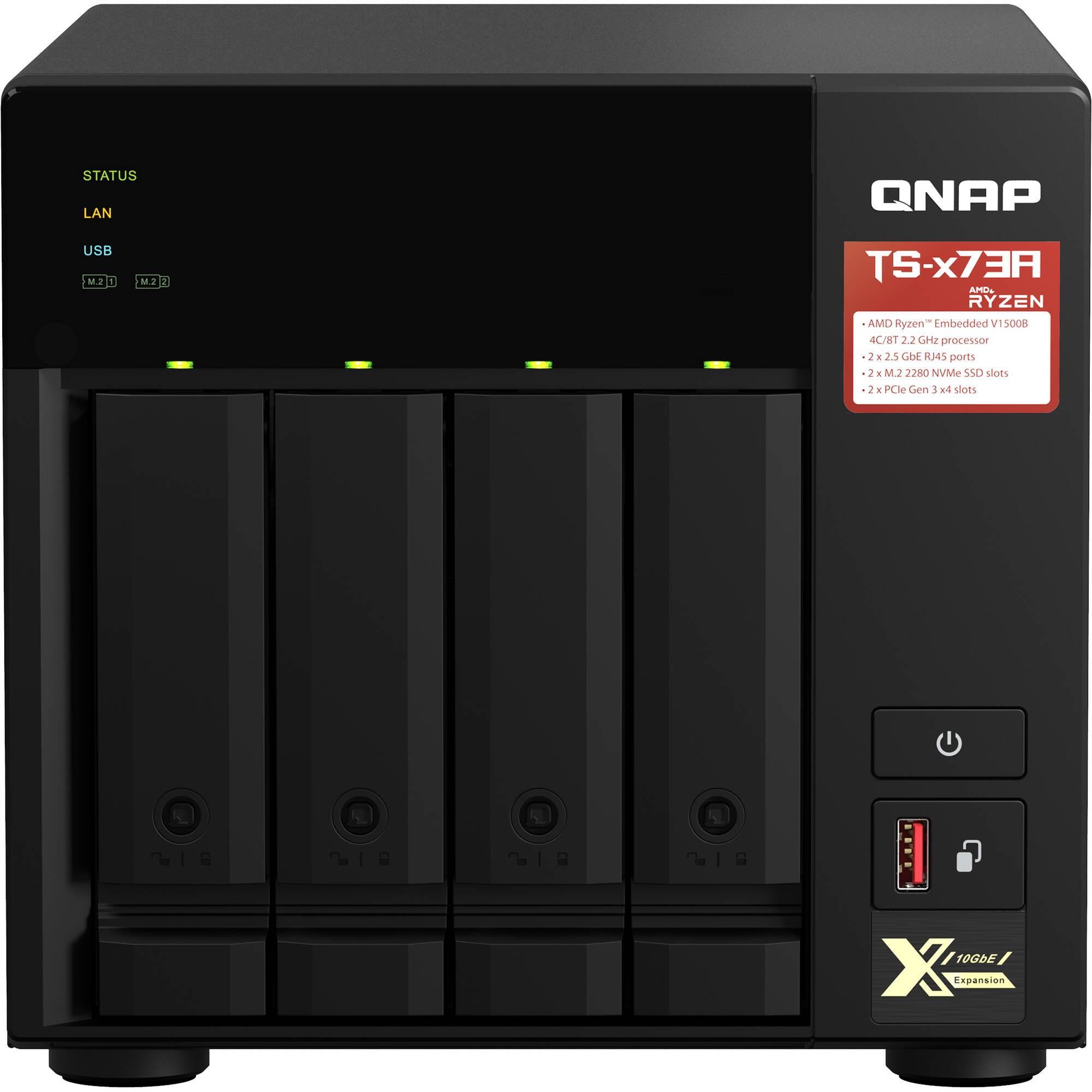 Сетевой накопитель QNAP TS-473A-8G