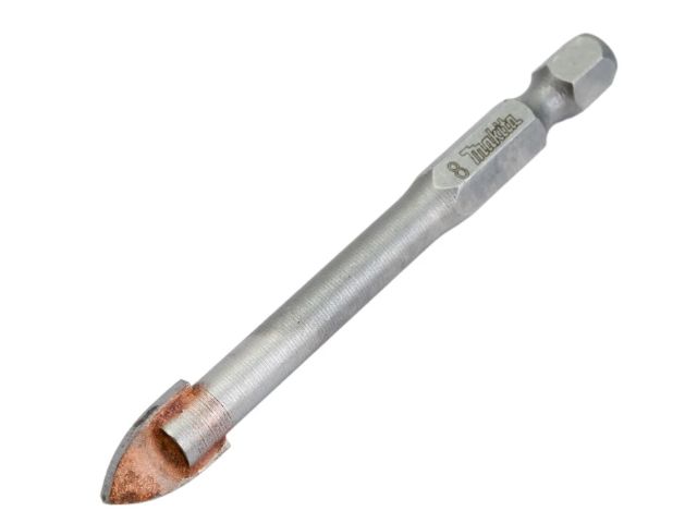 Сверло по кафелю/стеклу 8х70 мм хвостовик 1/4"HEX MAKITA