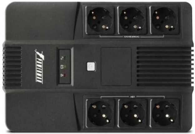 Источник бесперебойного питания PowerMan Brick 800 800VA (6120044)