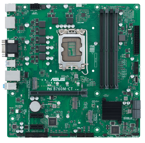 Материнская плата ASUS Pro B760M-CT-CSM (90MB1DY0-M1EAYC)