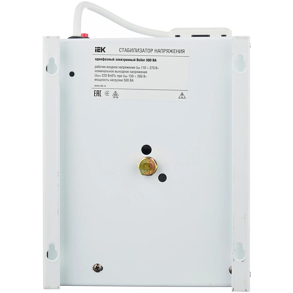 Стабилизатор напряжения IEK IVS24-1-00500 белый