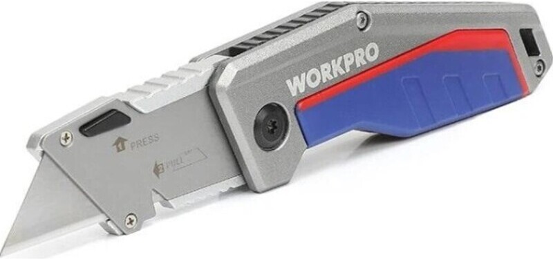 Нож строительный WorkPro WP211012