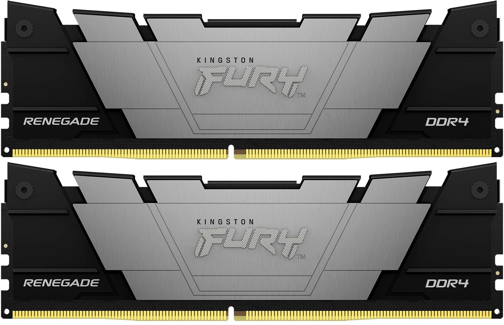 Оперативная память Kingston Fury Renegade Black 16GB DDR4 XMP (KF442C19RB2K2/16)