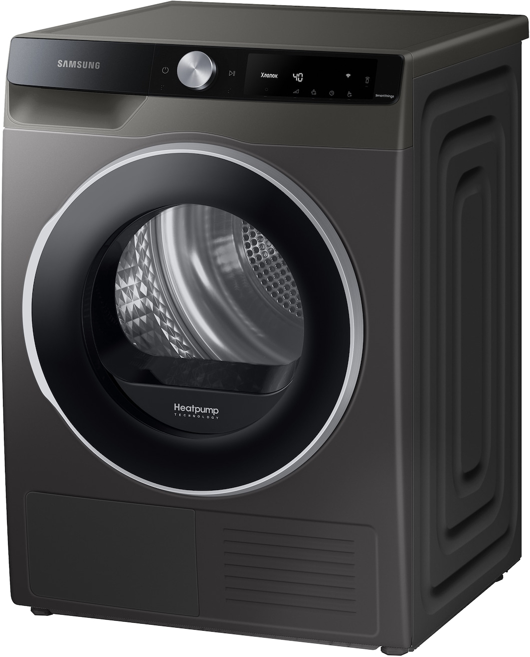 Сушильная машина Samsung DV90T6240LX/LP нержавеющая сталь