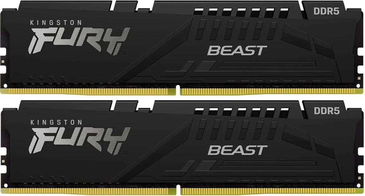 Оперативная память Kingston Fury Beast 2x16GB 32GB DDR-5 (KF556C36BBEK2-32)