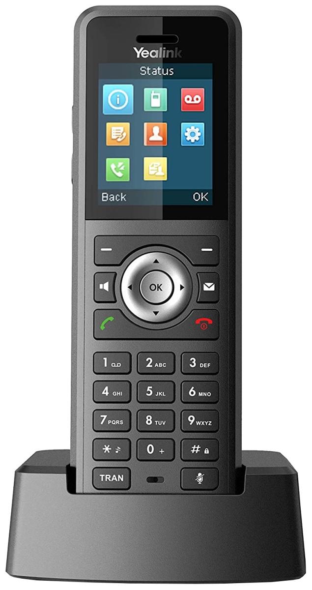 Дополнительная трубка для IP-телефона Yealink W59R черный