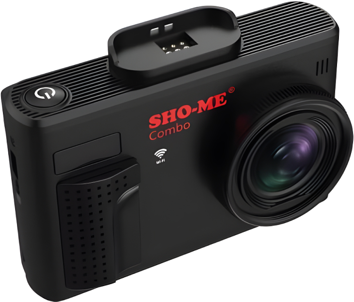 Видеорегистратор-радар детектор Sho-Me Combo Note WiFi DUO черный