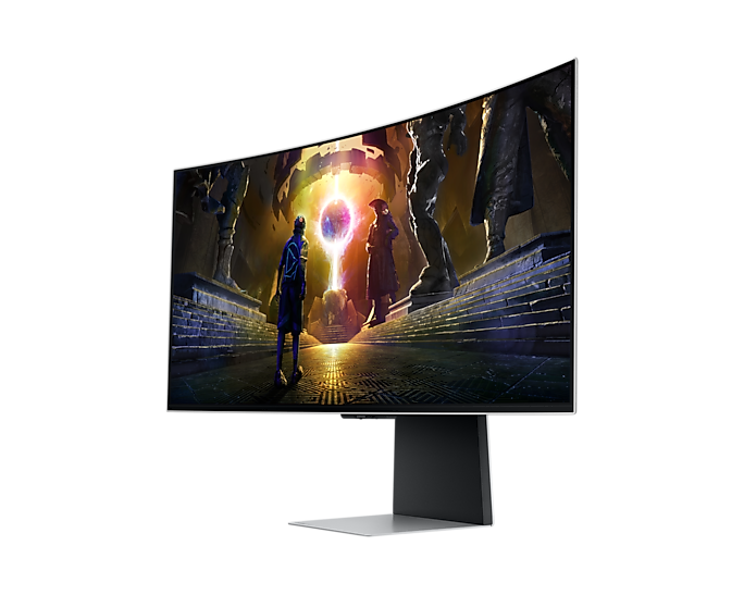 Монитор Samsung Odyssey OLED G8 S34DG852SI Silver (LS34DG852SIXCI)