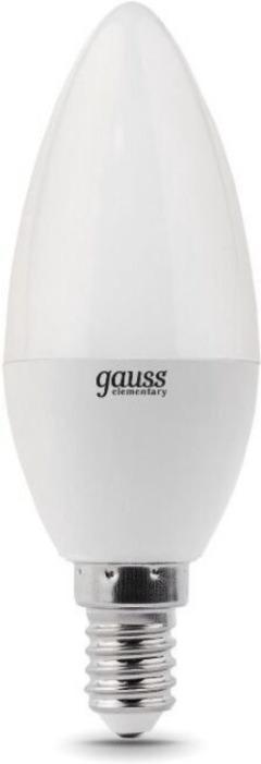 Светодиодная лампочка Gauss Elementary Candle 8W E14 4100K 10шт (33128)