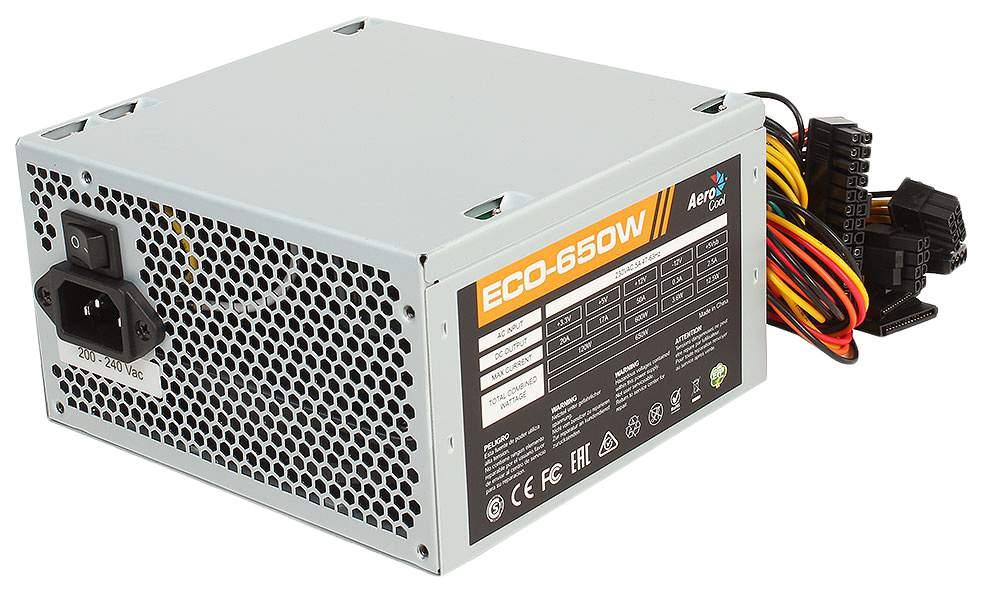 Блок питания AeroCool ECO-650W